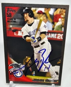 2010 Topps Update All-Star Black /59 John Buck #US-108 Signed Marlins Blue Jays - Picture 1 of 11