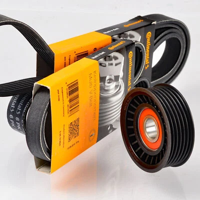 CONTITECH 5EPK705 6PK1306 Keilrippenriemen + Rolle für FORD C-MAX FOCUS VOLVO - Bild 1 von 4