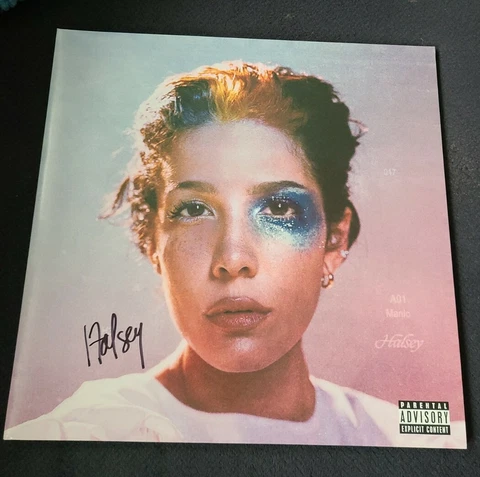 HALSEY SIGNED MANIAC EXCLUSIVE VINYL SOLD OUT LIMITED EDITION W/COA+PROOF WOW Cover