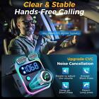 Dual Microphone Car Bluetooth Transmitter, Mobile Phone Car Charges V5Y6