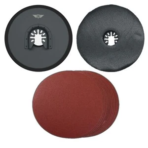 Topstools Multitool Sanding Pad Set for Dewalt Stanley Black & Decker Bosch 21PC - Picture 1 of 4