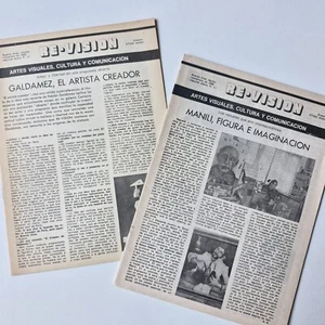 Revista Re-vision Nos 11 Y 12 - Alfredo Andres / Jorge Glusberg / Clorindo Testa - Imagen 1 de 2