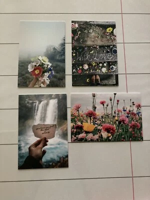 Ikea YLLEVAD Art card, Flowers4x6 ", 4 Pack - Image 1 of 4