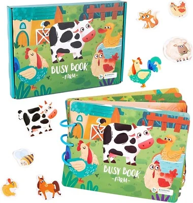 DIY Quiet Book for Toddlers, Montessori Busy Book for Kids, Dinosaur(Bulk 3Sets) - Image 1 of 4