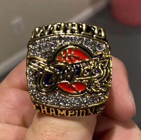 LEBRON JAMES CLEVELAND CAVALIERS 2016 NBA FINALS MVP CHAMPIONSHIP RING RARE Cover