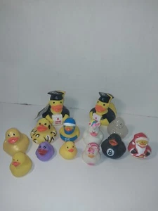 13 Mixed Lot Rubber Duckys - Picture 1 of 13