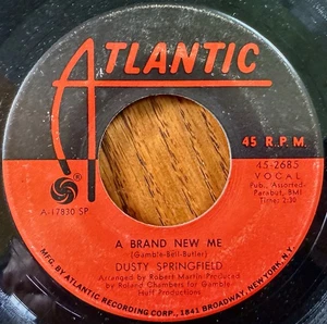 DUSTY SPRINGFIELD - A Brand New Me - VINYL SINGLE - Original ATLANTIC USA 1970 - Picture 1 of 3