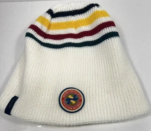 Pendleton Glacier Ivory Stripe Beanie Cap Mütze Nationalpark Strick wendbar - Bild 1 von 8