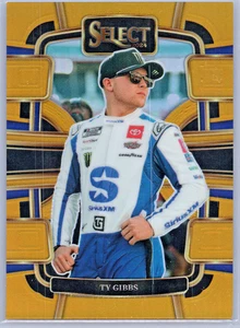 Tribuna Select Racing Ty Gibbs Gold Prizm 10/10 Nascar 2024 - Imagen 1 de 2
