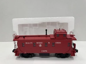 MTH 20-91124 Baltimore & Ohio B&O offset steel caboose #C1678 LN - Picture 1 of 9