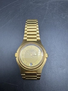 Bulova Quartz Spaceline 7 Jewel West Germany (Gold Electroplate) 92B56Y Tested - Picture 1 of 17