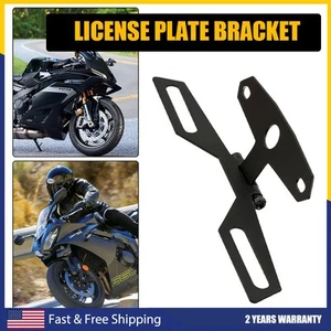 Motorcycle License Bracket Plate Motorcycle License Plate New Mount - Picture 1 of 8