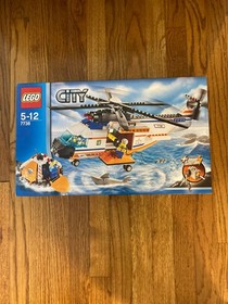 LEGO 7738: CITY Coast Guard Helicopter & Life Raft NEW