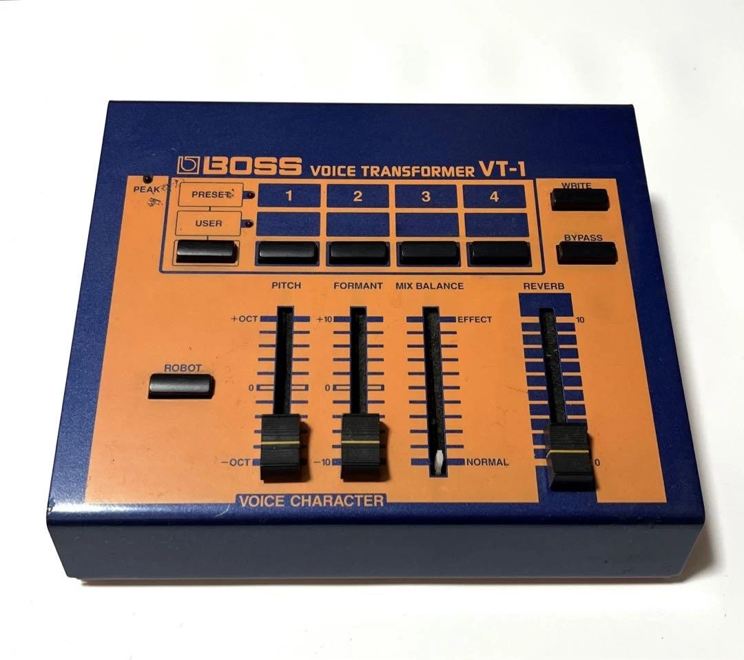 BOSS VT-1 VOICE TRANSFORMER Formant Shifter Vocoder Vintage From
