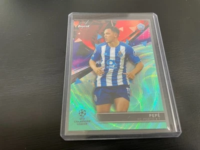 PEPE 2022 TOPPS FINEST GREEN WAVE REFRACTOR ROOKIE RC 49/75 NO.7 - Image 1 of 2