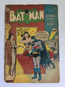 Batman #87 1.0 FR 1954 "Batman verliebt sich!" DC COMICS - Bild 1 von 4