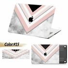 Classic Marble Skin Thin Rubberized Hard Case +key Cover For Mac Macbook Air Pro