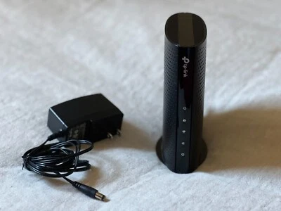 TP-LINK TC-7610 DOCSIS 3.0 Cable Modem with Power & Ethernet Cables - Image 1 of 4