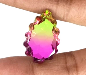 GGL Certified Tourmaline 31.50 CT Fancy Pear Shape Loose Gemstone For Pendant - Picture 1 of 5