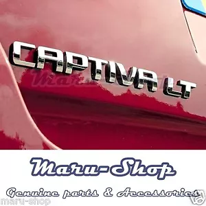 Puerta trasera "CAPTIVA LT" letras logotipo insignia emblema para Chevrolet Captiva 06~18 - Imagen 1 de 1