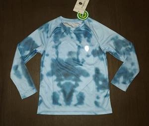 NEW BOYS PIQIDIG BLUE LONG SLEEVED RASH GUARD SIZE XS - Picture 1 of 2