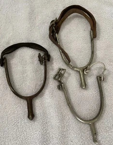 Antique Military Spurs WWI U.S. A.B. August BUERMANN Cavalry Riding - Picture 1 of 9