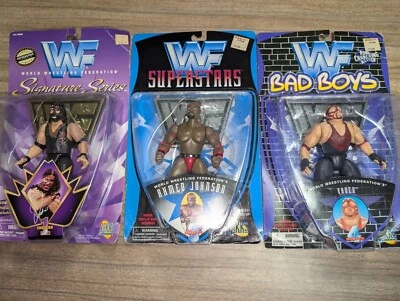 Jakks 1997 WWF SuperstarS Vader Mankind Ahmed Johnson Foto 1 de 2