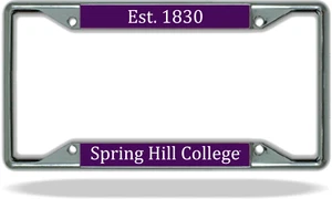 Marco de placa de matrícula Spring Hill College - Imagen 1 de 1