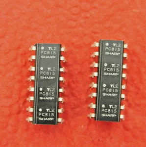 10 Stück 4-fach Optokoppler PC815 OPTOISOLATOR 5KV DARL 16DIP von Sharp - Bild 1 von 3