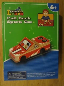 Create & Learn Pull Back Sportwagen-Set mit Finish-Aufklebern - Alter 6+ - Bild 1 von 2