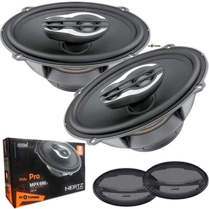 Hertz Mpx 690.3 Serie Mille Pro 2 Casse Altoparlanti Ovali Coassiali 3 Vie 260W - Foto 1 di 13