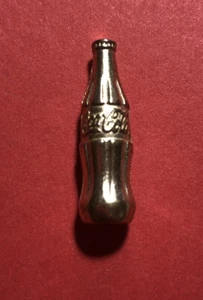 Figura de peltre dorado botella de Coca Cola 1"" USAopoly MLBP Monopoly #10 - Imagen 1 de 1