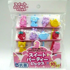 New 2022 Seria Japanese Food Picks Sweet Party 10pcs For Lunch Box Bento - Picture 1 of 4