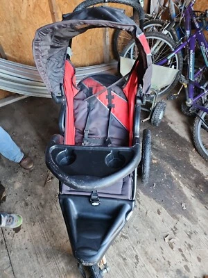 Baby Trend JG99773 Trend Range Jogging Stroller Reclining - Black - Image 1 of 2