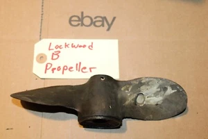 Propeller Lockwood Chief B Outboard Motor  Brass Original Parts - Picture 1 of 6