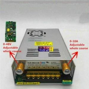AC110/220 auf DC 0-24V/48V Strom Spannung einstellbar Schaltnetzteil - Bild 1 von 13