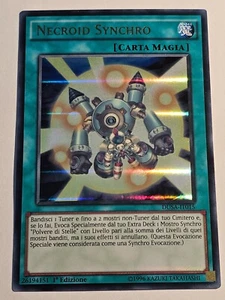 Necroid Synchro●YUGIOH●DUSA●ULTRA RARE●2017●ITALIAN●1st EDITION●NM●34133 - Picture 1 of 2