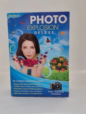 Nova Photo Explosion Deluxe Version 5 - Windows- Used Boxed! - Image 1 of 4