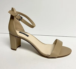 Nine West Womens Pruce Sandal Natural Size 9.5W - Picture 1 of 7