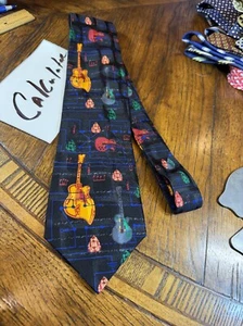 👔❤️ VESTIDO DE MÚSICA GUITARRA TRAJE CORBATA DE DISEÑADOR ENVÍO GRATUITO 👔 - Imagen 1 de 4