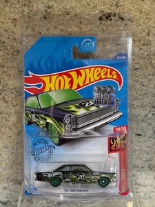 2020 Hot Wheels Super Treasure Hunt - HW Flames - '65 Ford Galaxie w/ Sticker - Picture 1 of 6