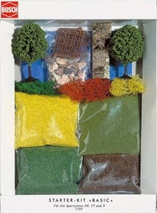 Busch 7189 Basic Scenery Starter Kit - Imagen 1 de 1
