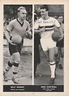 BILLY WRIGHT NOEL CANTWELL & RONNIE CLAYTON ARSENAL 3 autographs signed pictures