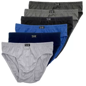 Ropa interior corta de bikini de algodón para hombre - colores surtidos (paquete de 6) - Imagen 1 de 16