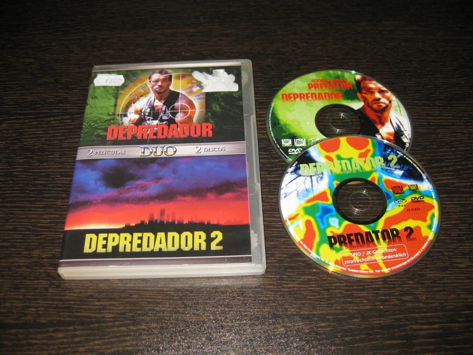 Predator - Predator 2 DVD Arnold Schwarzenegger (Two Movies) - Image 1 of 1