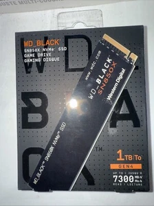 Western Digital WD Black SN850X 1TB M.2 2280 PCIe NVMe Internal SSD... - Picture 1 of 3