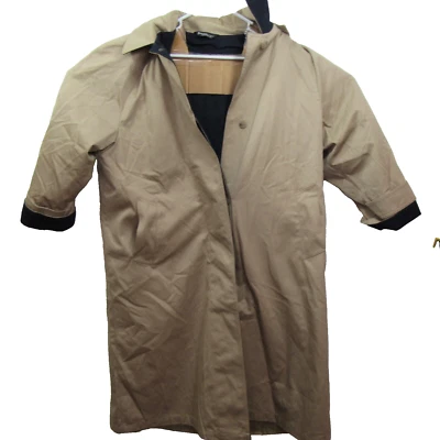 Forecaster of Boston Womens Long Trench Coat Zip Out Liner Tan Size 15/16 - Image 1 of 4