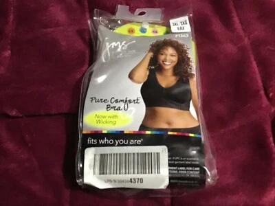 Sujetador Just My Size para mujer Pure Comfort talla grande Mj1263 negro Foto 1 de 3