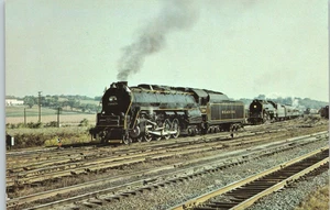 Zug Eisenbahn Lesen #2100 Rutherford Yard Harrisburg Pennsylvania Postkarte - Bild 1 von 2