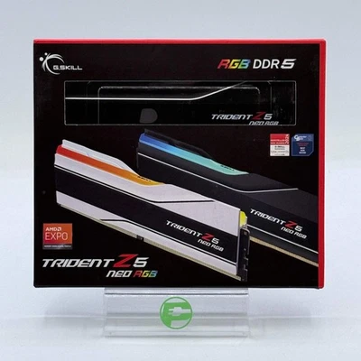 New G.Skill Trident Z5 RGB Series 32GB (2x16GB) RAM DDR5 6000MHz - Image 1 of 4